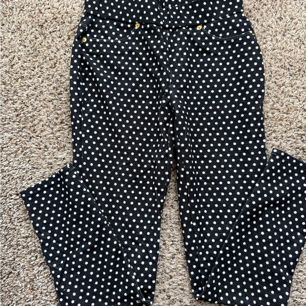 Michael Kors Black Polka Dot Pants